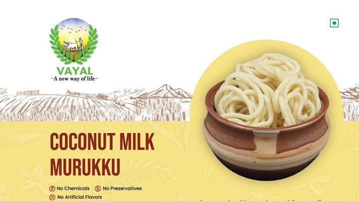 Coconut Milk - Murukku