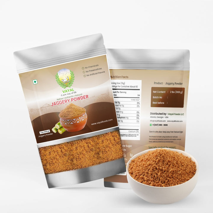 Jaggery Powder (Raw Cane Sugar)