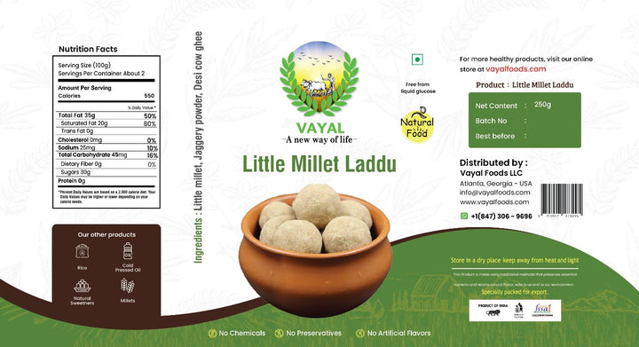 Little Millet Laddu