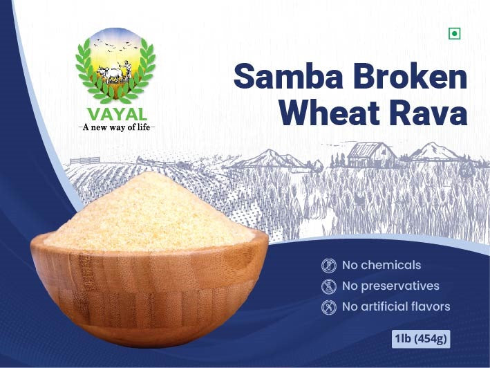 Samba Broken Wheat Rava