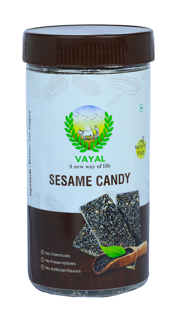 Ellu mittai with sesame seeds